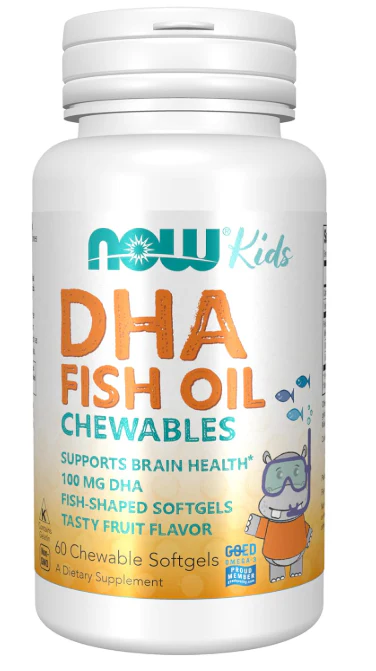 NOW Foods Kid’s DHA Fish Oil Chewables