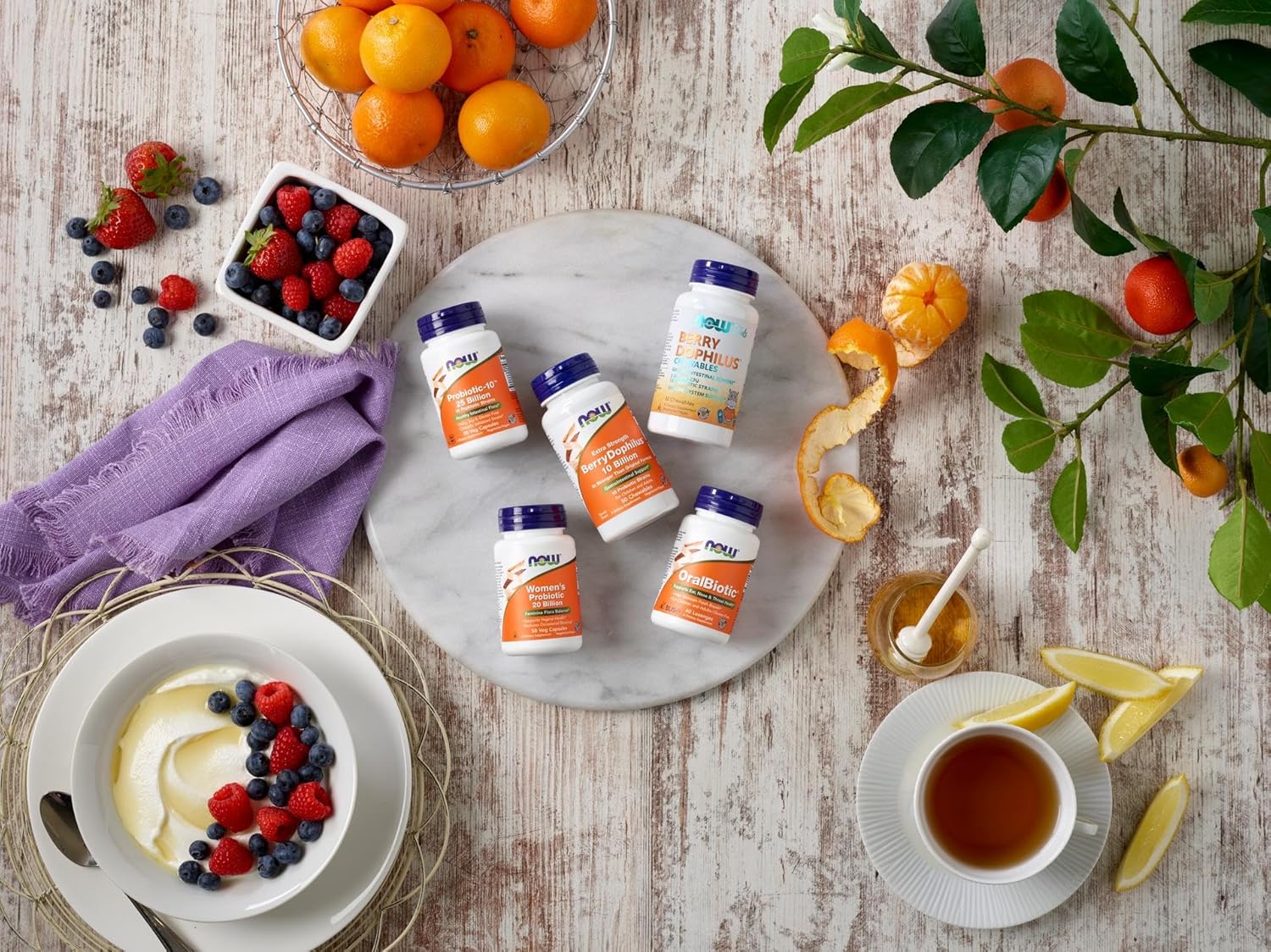 NOW Foods Kids Berry Dophilus™ Chewables - Image 6