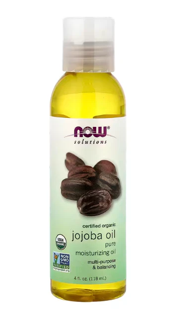 NOW Foods Organic Jojoba Oil for Skin & Hair | Cold Pressed & Pure