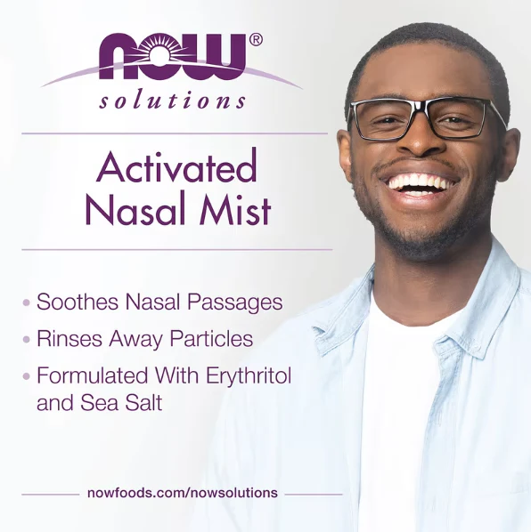 NOW Foods Solutions Activated Nasal Mist - Image 3