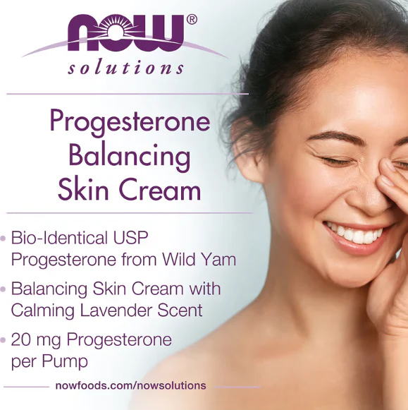 NOW Foods Solutions Progesterone from Wild Yam | Balancing Skin Cream - Image 4