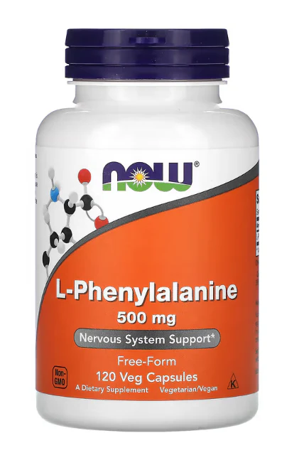 NOW L-Phenylalanine 500 mg | Nervous System Support