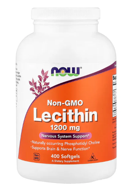 NOW Lecithin 1200 mg | Phosphatidyl Choline - Image 5