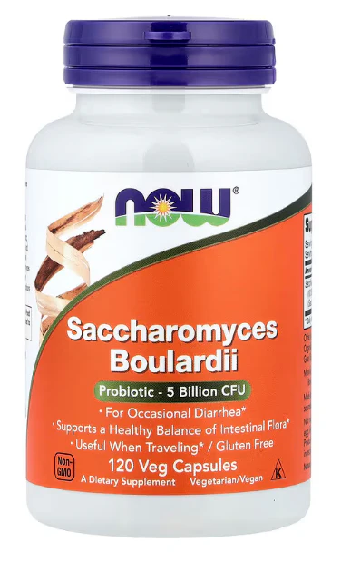 NOW Saccharomyces Boulardii | Probiotic Yeast 5B - Image 3