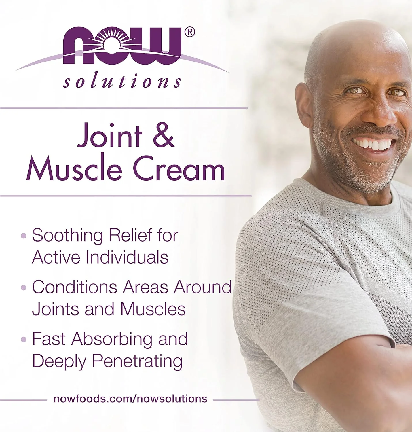NOW Solutions Joint & Muscle Cream - Image 5
