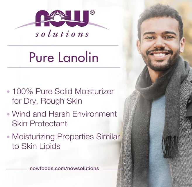 NOW Solutions Pure Lanolin | Thick Skin Protectant Jelly - Image 4