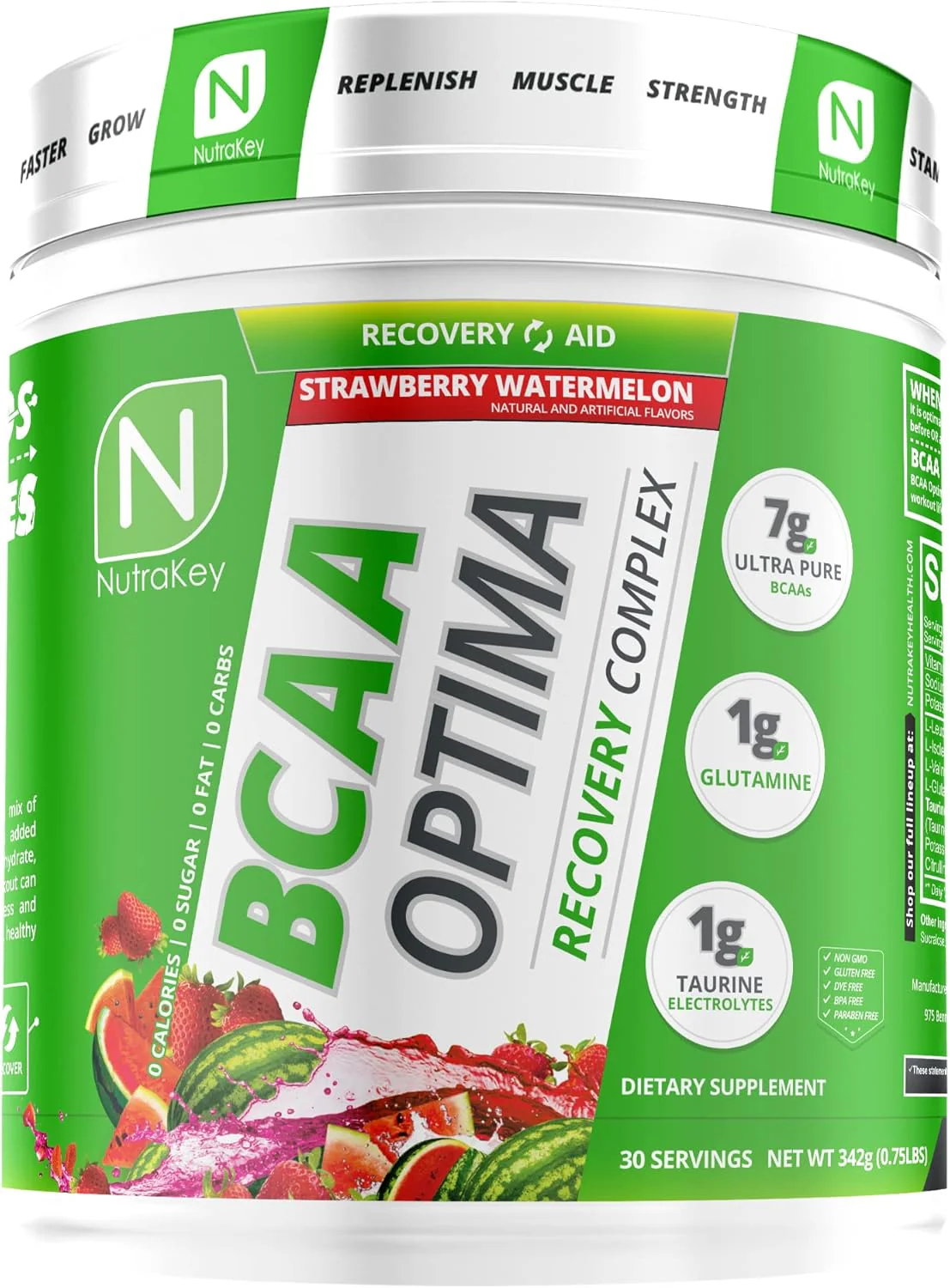 NutraKey BCAA Optima | Muscle Recovery, Hydration - Image 5