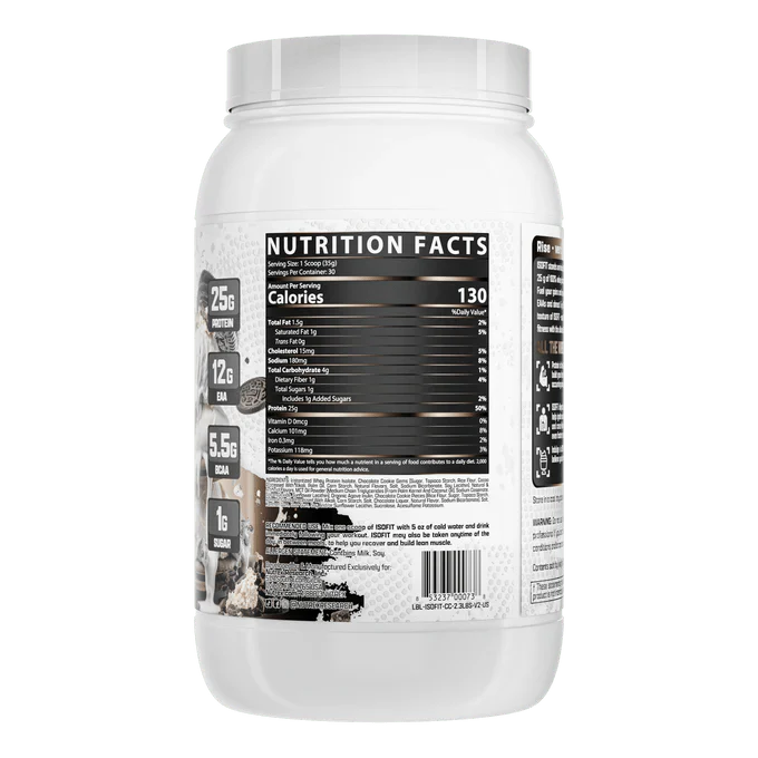 Nutrex ISOFIT | Premium Whey Protein Isolate - Image 6
