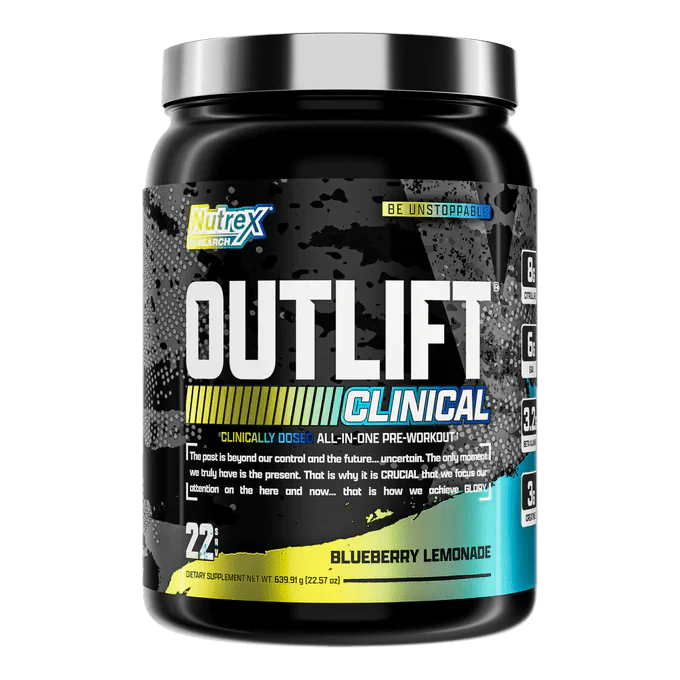 Nutrex OUTLIFT CLINICAL | Clinically Dosed Pre-Workout - Image 10