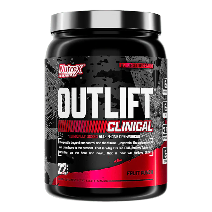 Nutrex OUTLIFT CLINICAL | Clinically Dosed Pre-Workout - Image 7