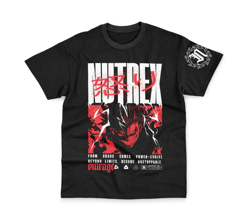 Nutrex OUTRAGE Anime T-Shirt