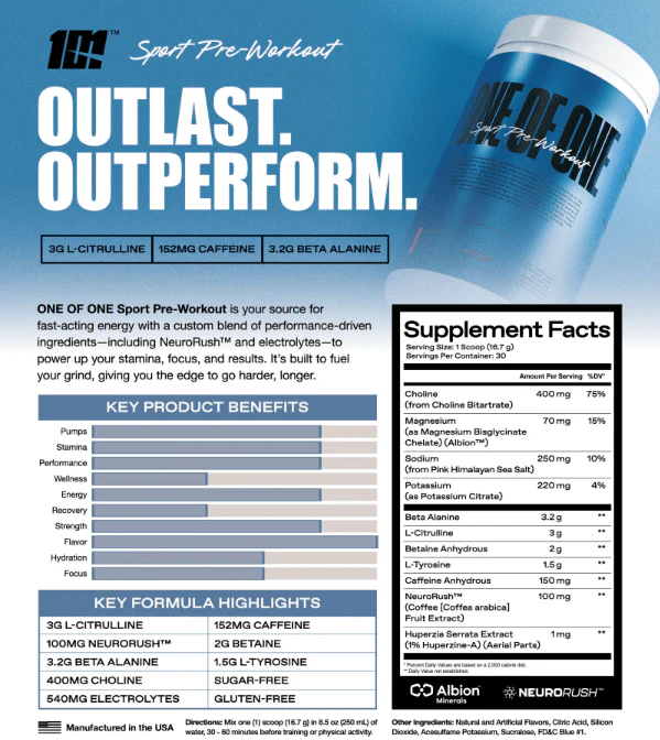 One Of One | Sport Pre-Workout - Image 4