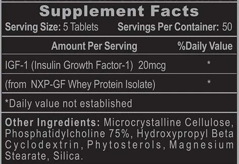 Hi-Tech Pharma PRO IGF-1 | Muscle Growth, Recovery & Performance Support - Image 2