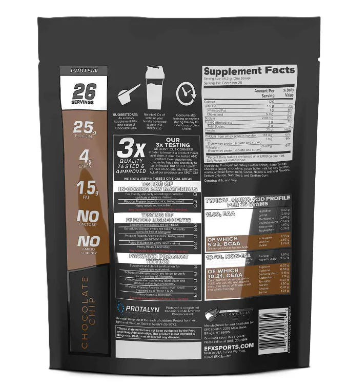 EFX Sports Protalyn | Advanced Protein Blend for Recovery & Growth - Image 4