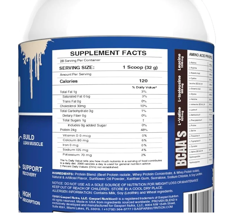 Gaspari Nutrition Proven Blend Multi-Source Protein - Image 4