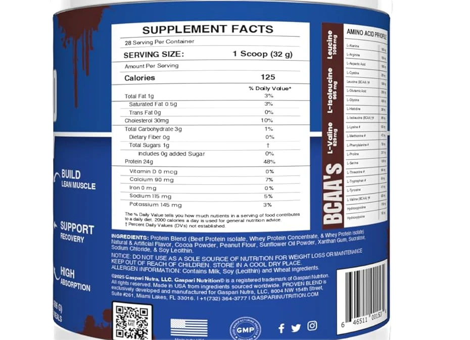 Gaspari Nutrition Proven Blend Multi-Source Protein - Image 6