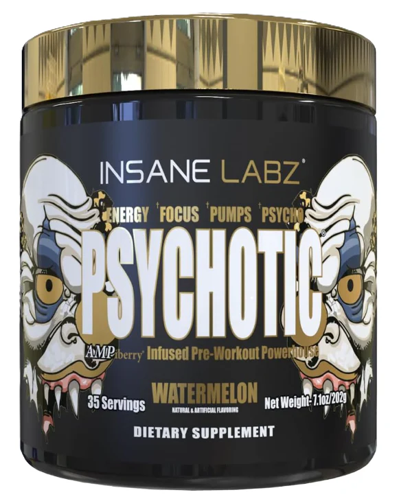 Insane Labz Psychotic Gold | High-Stim Pre-Workout Energy & Focus - Image 4