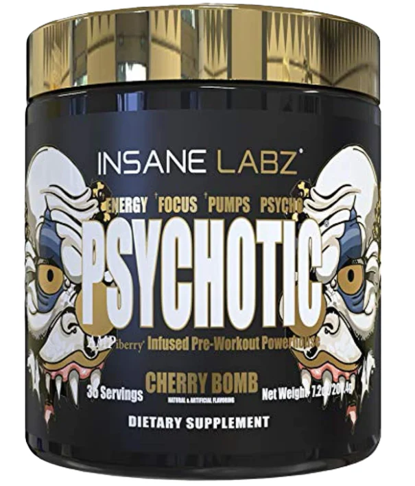 Insane Labz Psychotic Gold | High-Stim Pre-Workout Energy & Focus - Image 7