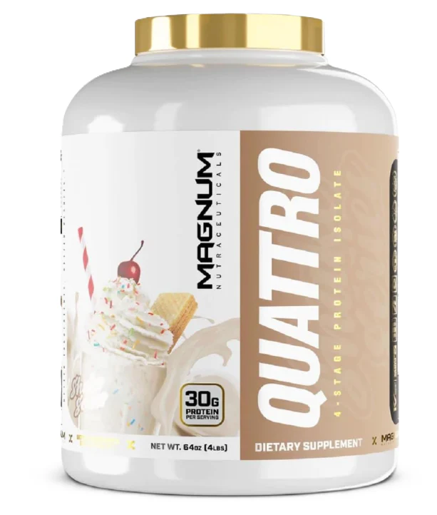 Magnum Quattro | 4-Stage Protein Isolate Blend for Muscle Growth & Recovery - Image 11