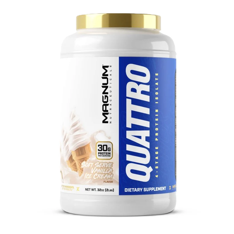 Magnum Quattro | 4-Stage Protein Isolate Blend for Muscle Growth & Recovery - Image 3