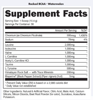 Bucked Up RACKED BCAA - Image 4