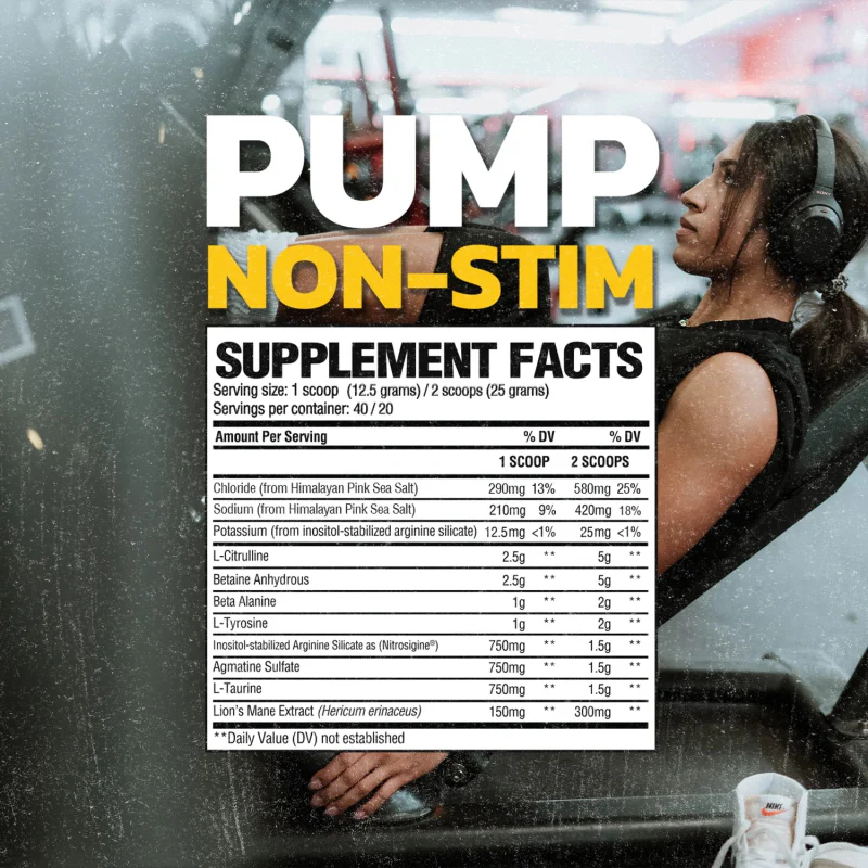 RAW Pump Non-Stim Pre-Workout - Image 6