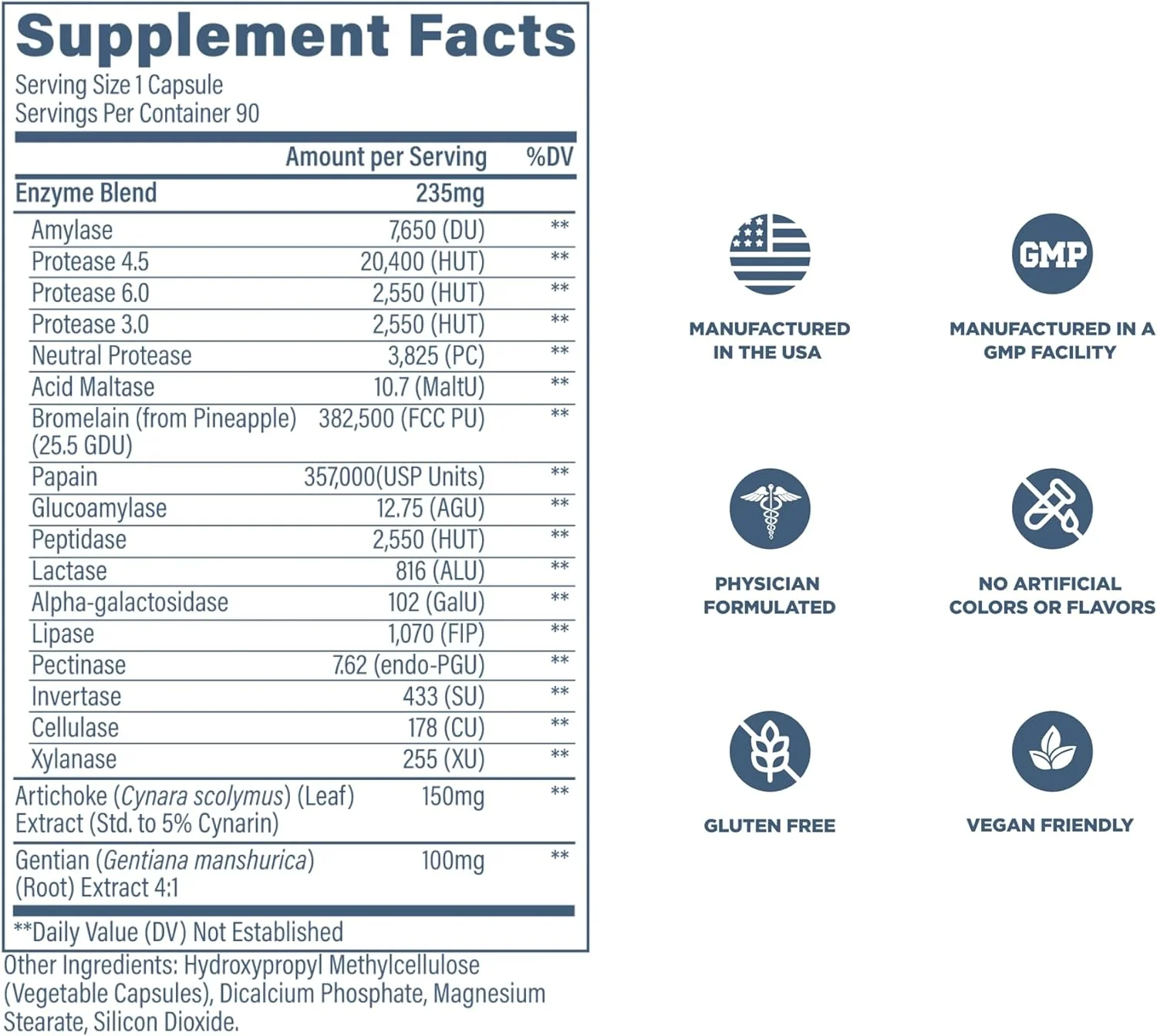 Revive MD Digest AID | Digestive Enzyme Support Formula - Image 2