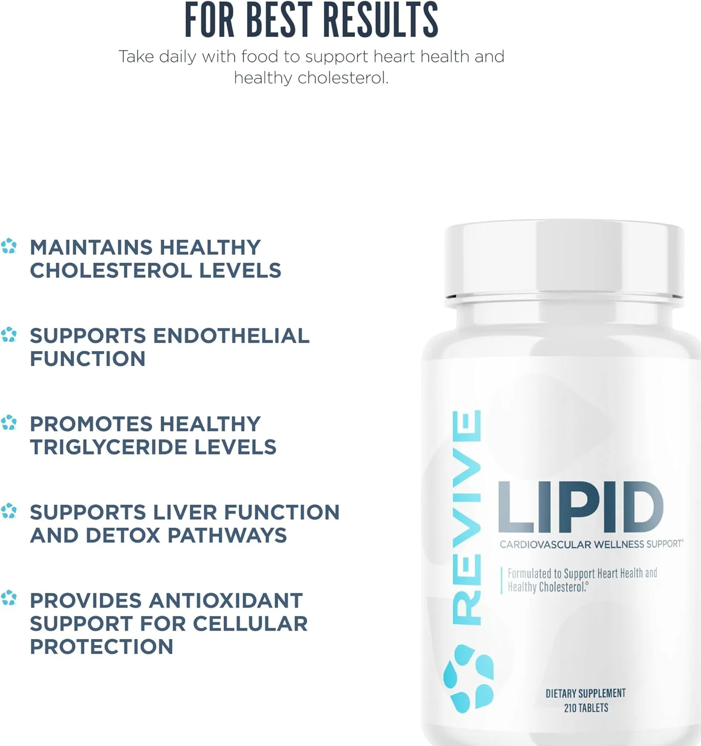Revive MD Lipid Support | Advanced Cholesterol & Cardiovascular Health Formula - Image 3