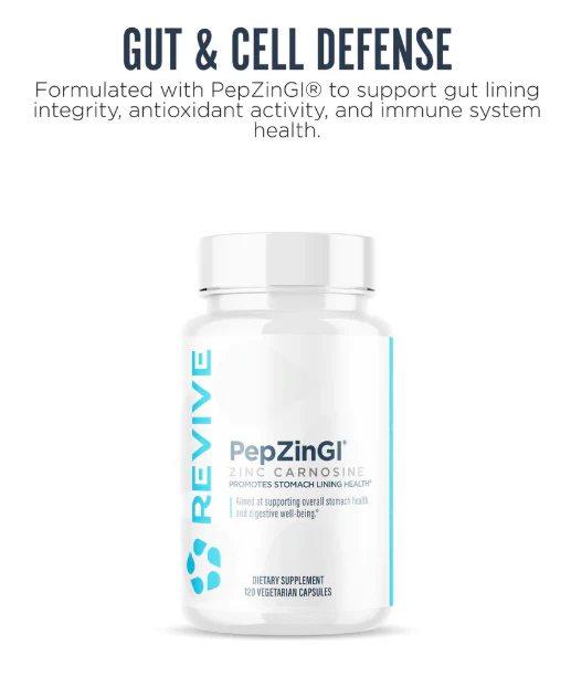 Revive MD Zinc Carnosine | PepZinGI® Gut & Stomach Support - Image 3
