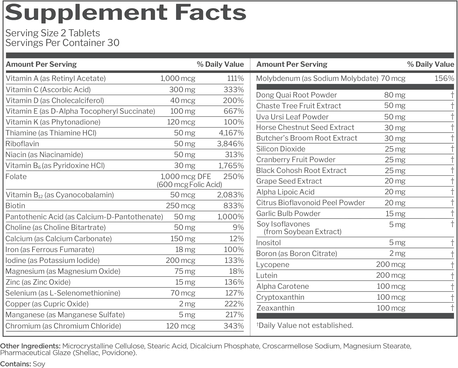 Rule 1 Women’s Multi | Daily Multivitamin for Women - Image 2
