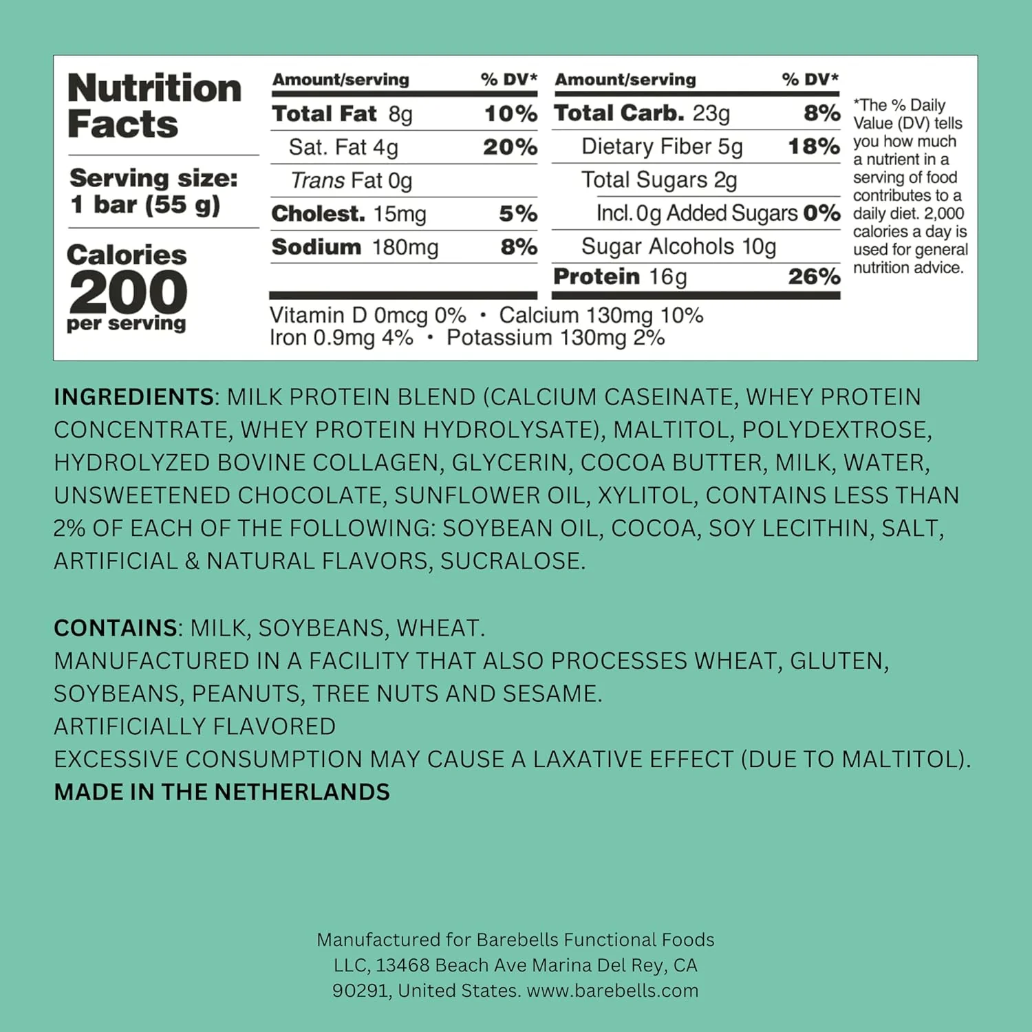 Barebells Soft Protein Bar | Delicious High Protein Snack - Image 2