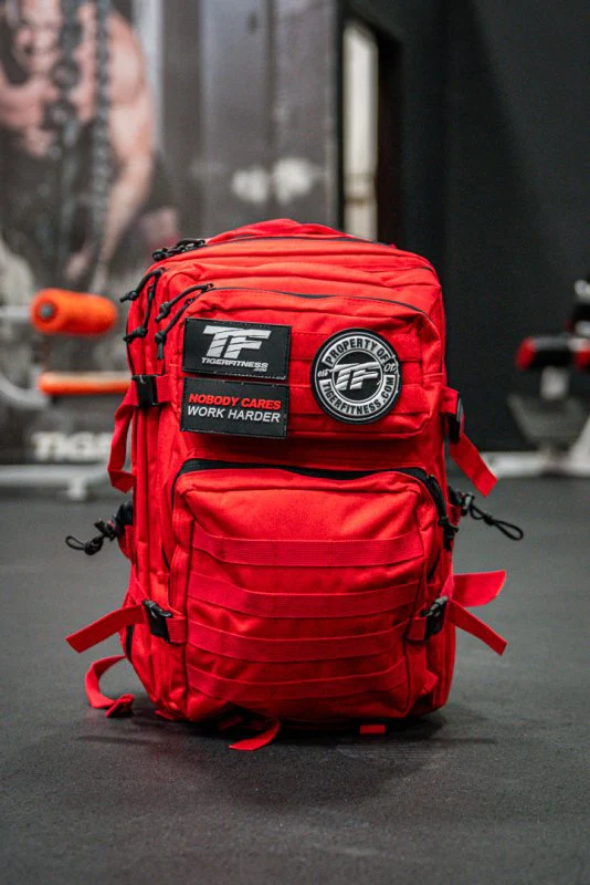 Tiger Fitness 45L Tactical Assault Backpack with Molle System, Waterproof Rucksack (Comes with 3D TF Scratch Logo Patch) - Image 8