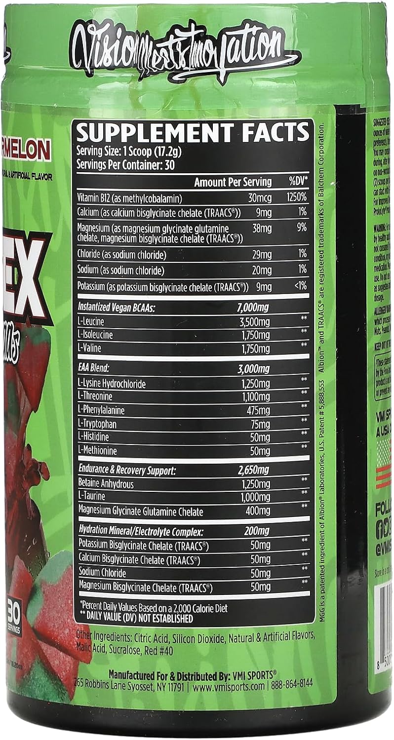 VMI Sports Aminogex Ultra | EAA + BCAA Amino Hydration Powder - Image 4